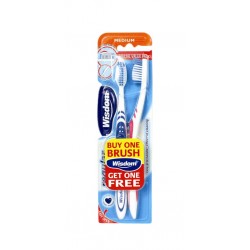 Wisdom Toothbrush Twin Pack Medium