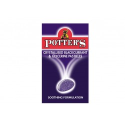 Potters Catarrh Pastilles Blackcurrant