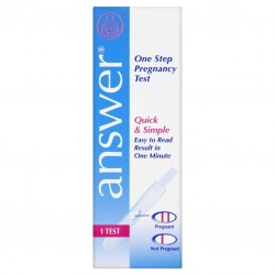 Answer Pregnancy Test Single