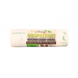 Compostable Bags Roll of 24 (10 litre)