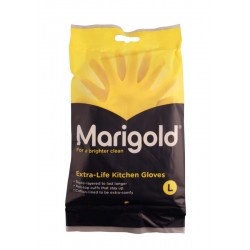 Marigold Rubber Gloves Large