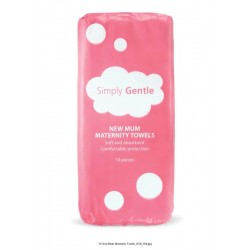 Simply Gentle Maternity Towels 10&#039;s